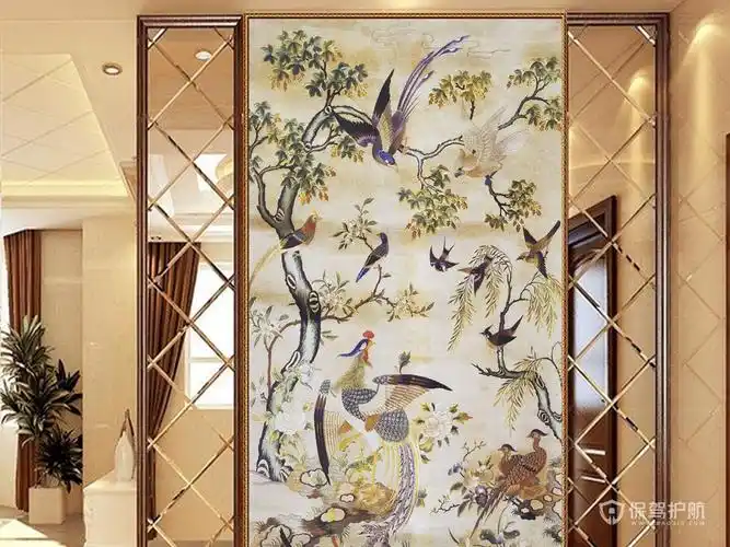 百鸟朝凤画-保驾护航装修网