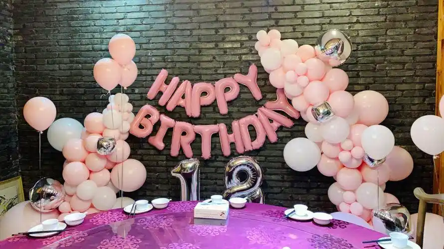 徐州气球派对布置  #生日气球布置  #生日布置