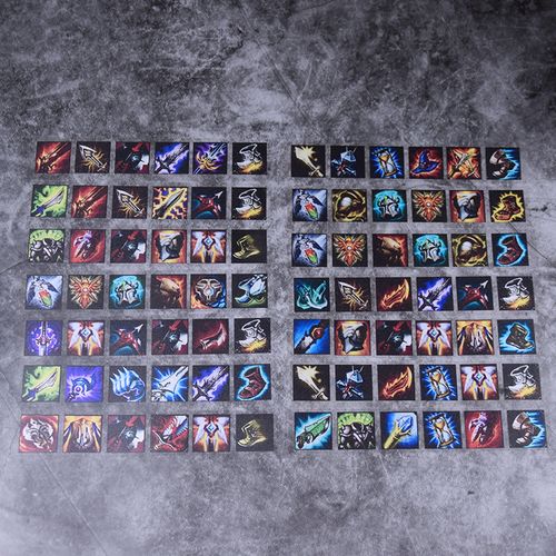 英雄联盟lol装备出装图标汽车贴纸创意个性反光改装键盘键帽技能