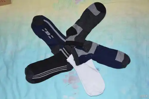 袜子男士纯棉5双