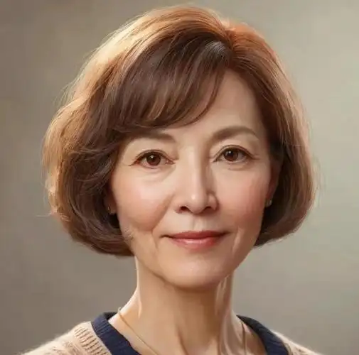 发型怎么选,侧分波波头很不错,知性时尚显气质|脸型|短发|烫发|优雅