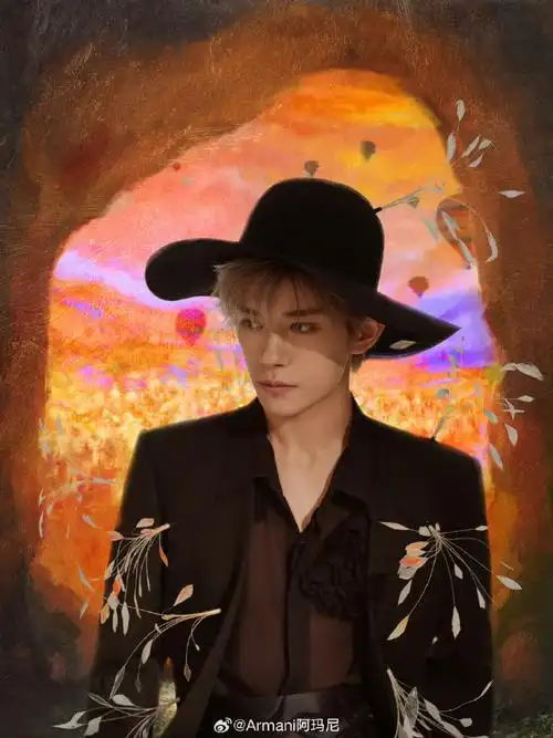 emporio armani全球代言人易烊千玺##易烊千玺 米兰