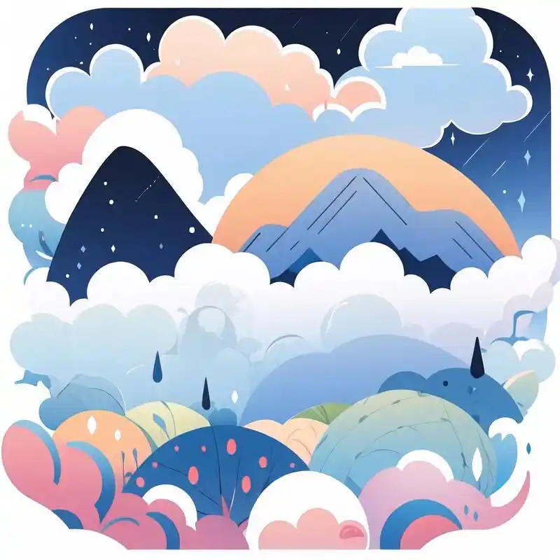 最新风景头像92|极简扁平插画风格 有没有和我一样喜欢极简扁平插画