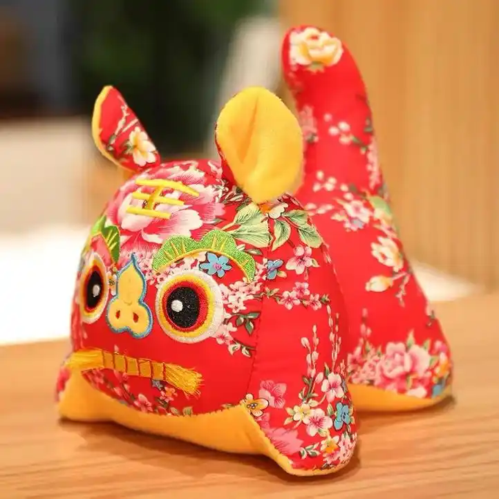 纯手工打造 布老虎#匠心制作 #这也太可爱了吧 - 抖音