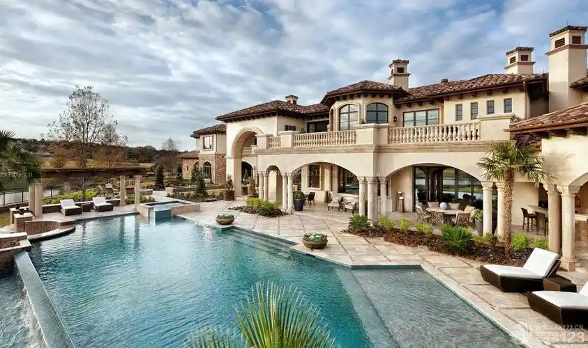 世界上最豪华别墅装修图片赏析