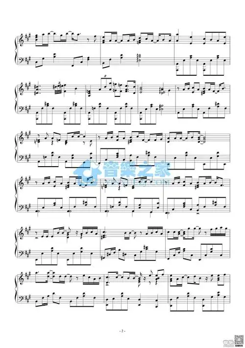 周杰伦明明就钢琴谱及歌词