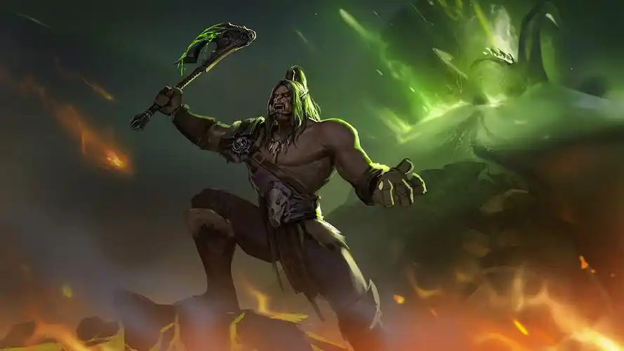 魔兽"格罗姆·地狱咆哮"_相柳er-站酷zcool