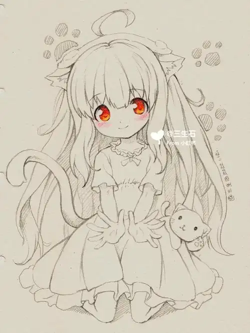 666步教你画一个可甜可咸的女生