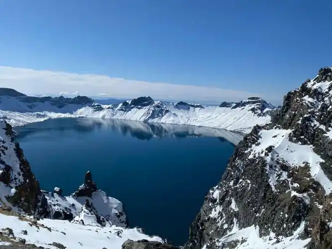 10月8日的长白山天池