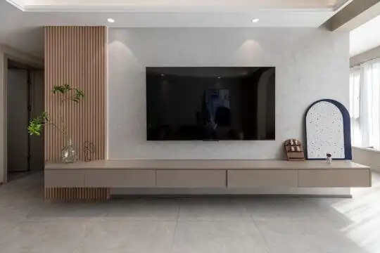 新款电视背景墙效果图_小红书