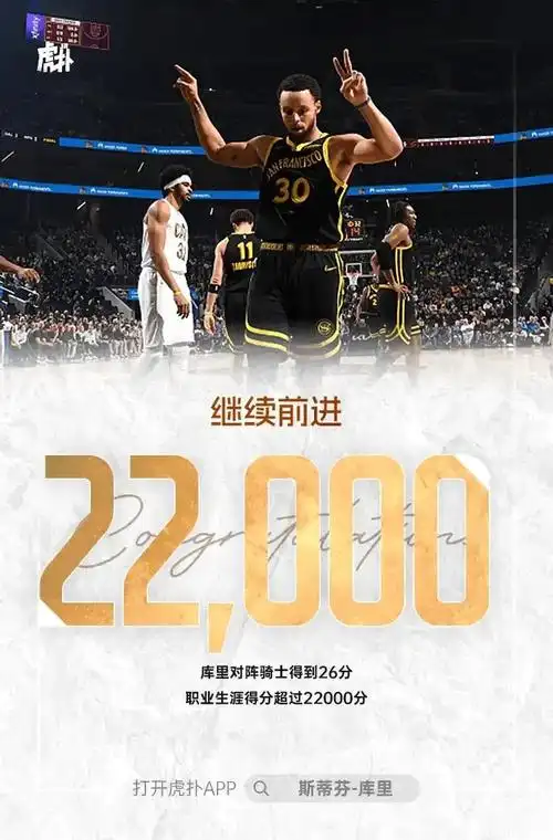 库里22000分里程碑.nba常规赛勇士主场对阵骑士的比赛  - 抖音