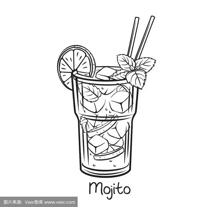 莫吉托薄荷鸡尾酒