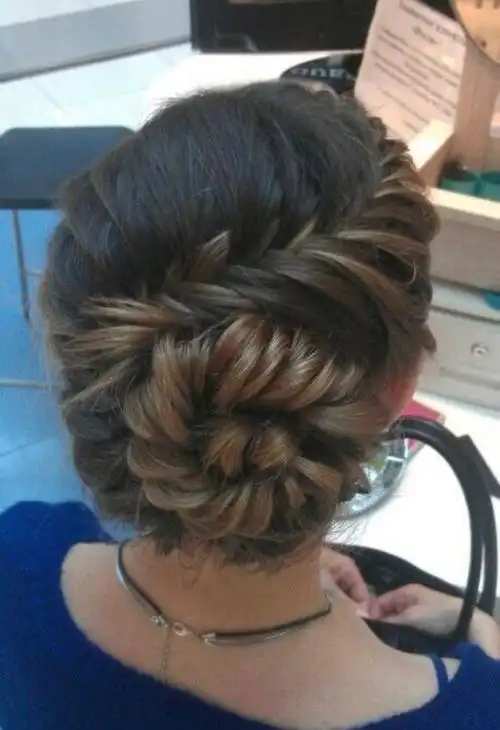 产妇月子发型盘发图片 产妇月子发型盘发图片大全