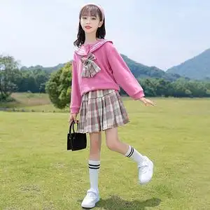 小女生连衣裙女童小学生图片