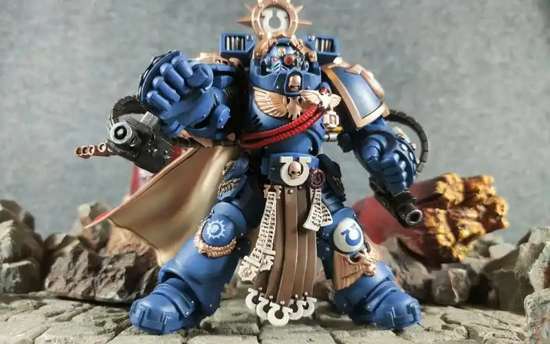 joytoy 战锤40k 极限战团战团长 卡尔加