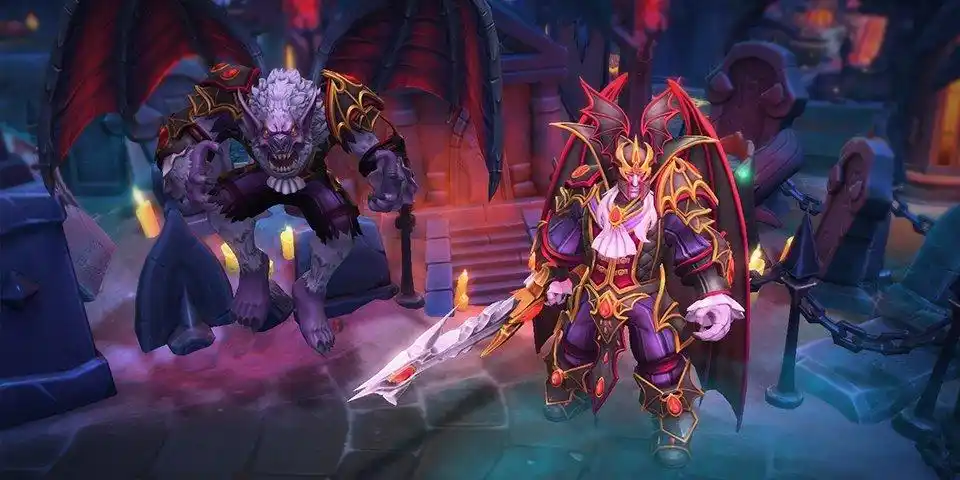 风暴英雄阿尔萨斯史诗级皮肤:血腥男爵上线