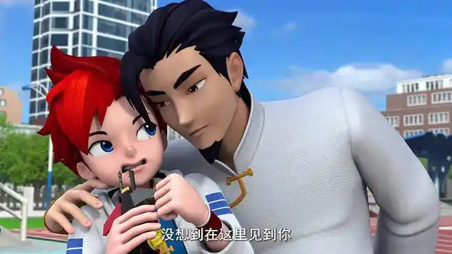 炫斗战轮:龙小辉偷跑出来玩战轮,被爸爸抓住后公主抱回家-母婴亲子