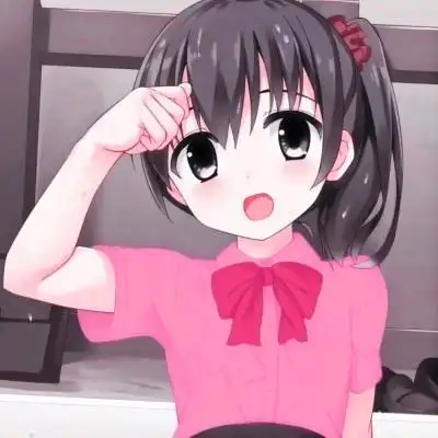 卡通女生头像仙气可爱呆萌图片