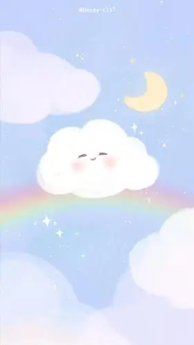 超可爱梦幻云朵天空手机壁纸