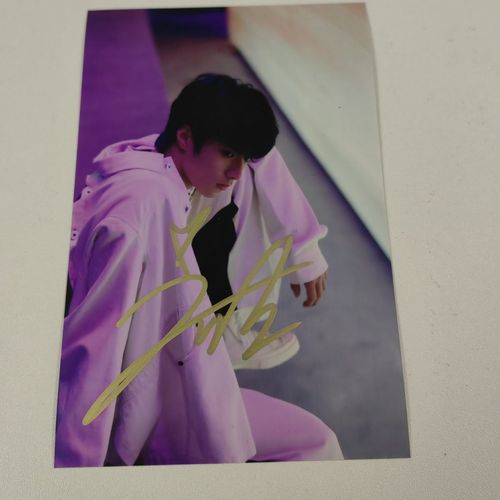 tnt时代少年团刘耀文签名照周边保真无印刷送朋友闺蜜礼物