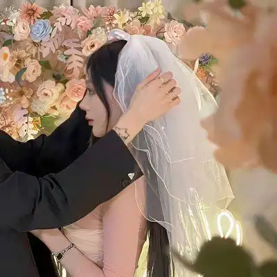 浪漫幸福情侣头像图片一对唯美情侣真人高清微信头像图片