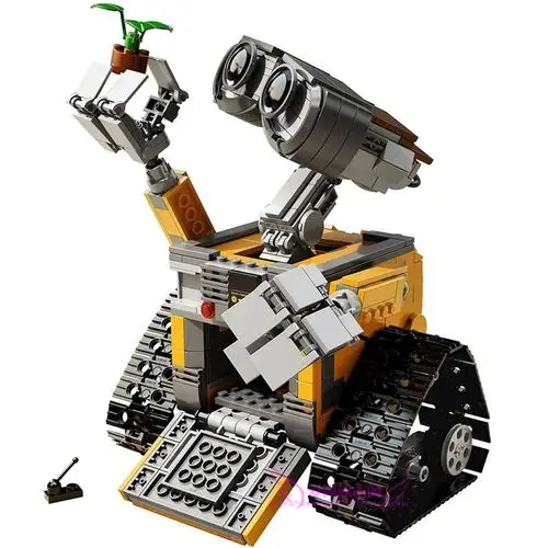 机器人瓦力lego乐高21303wall大眼遥控拼装积木塑料积木