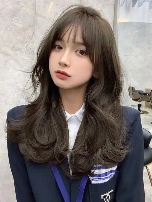 7171浪漫蓬松优雅的韩式烫发