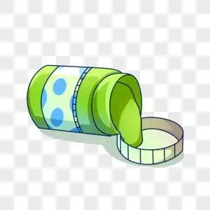 卡通颜料元素素材