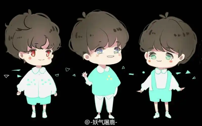 tfboys 王俊凯 王源 易烊千玺 动画版 q版 - 堆糖,美图壁纸兴趣社区