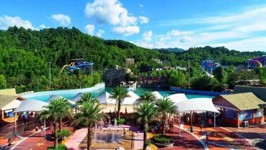 明月山天沐梦幻水城一日游