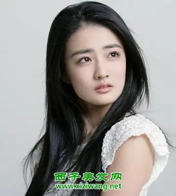 徐璐长发发型图片 美女长发这样扎最迷人(2)_明星发型_西子美发网