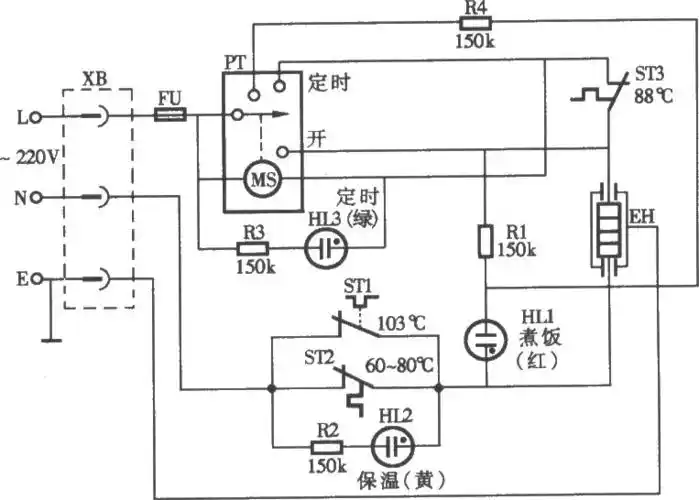 关键词:                                         电饭煲电路定时