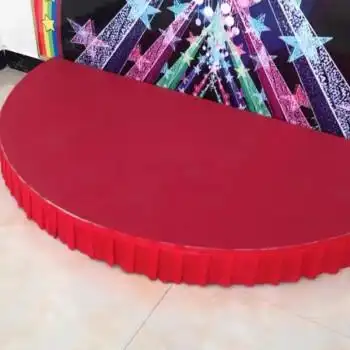 演讲台表演小舞台教室教学地台主持人半圆形站台演讲台演出舞蹈台1米
