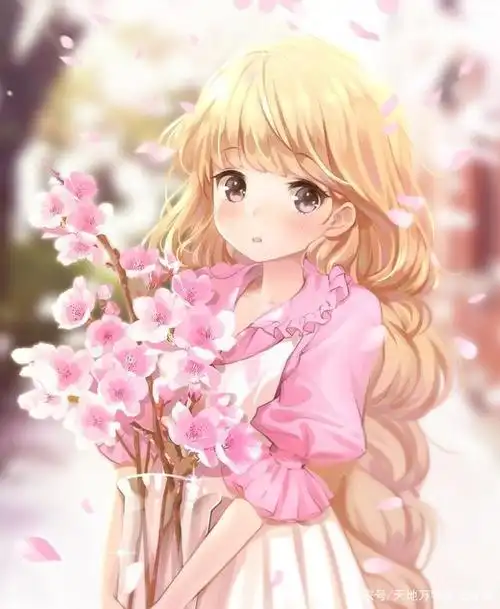 卡通人物可爱粉色,卡通人物可爱-图片大观-奇异网