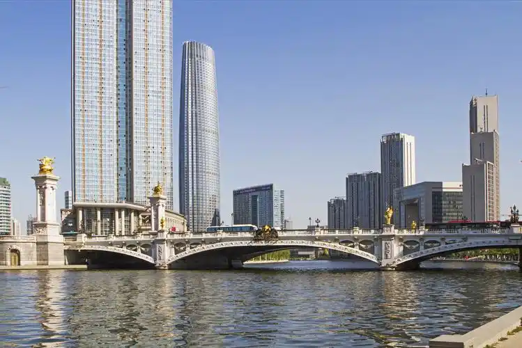 现代建筑,天津,城市,中国