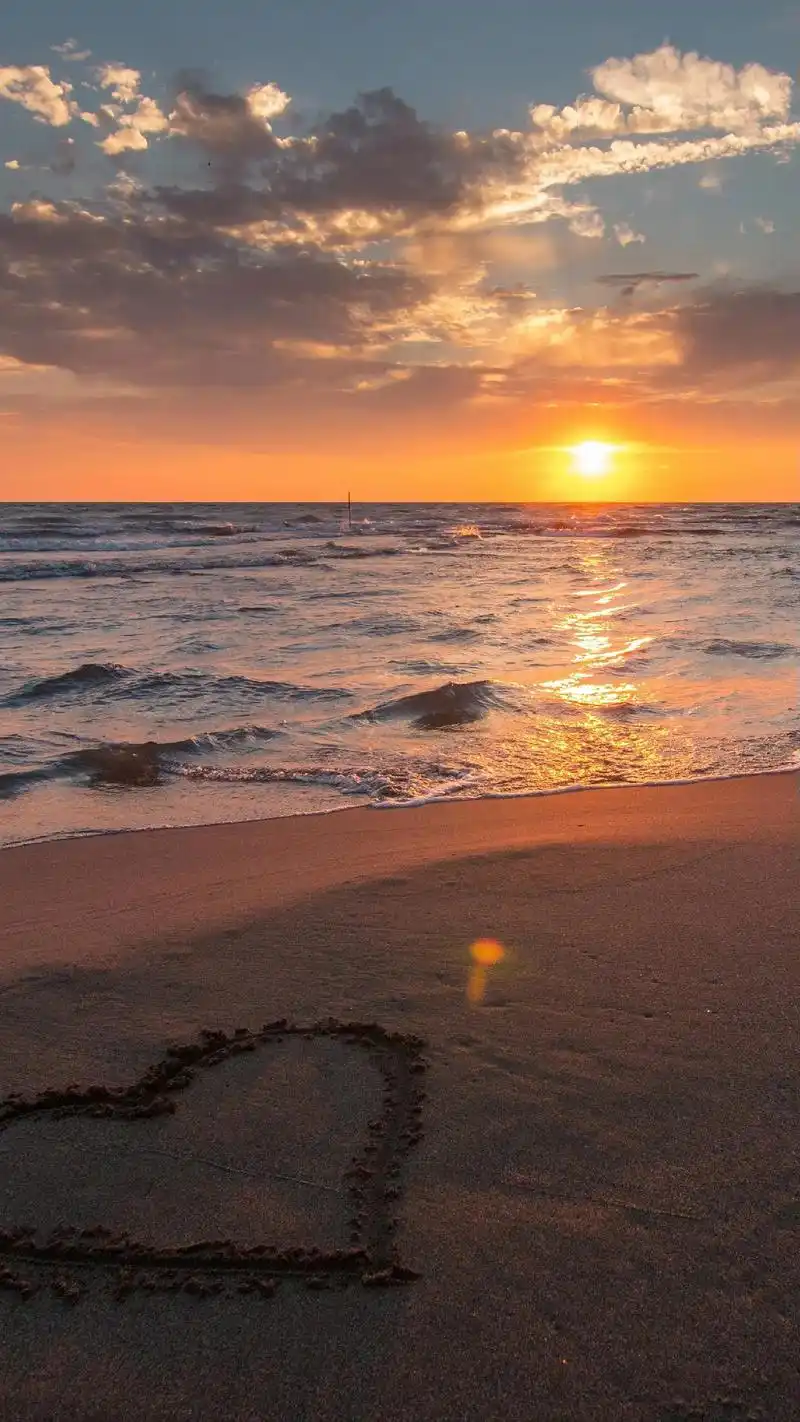这么好看的日落风景,当然要分享给你了##最美晚霞 #抖音壁纸 - 抖音