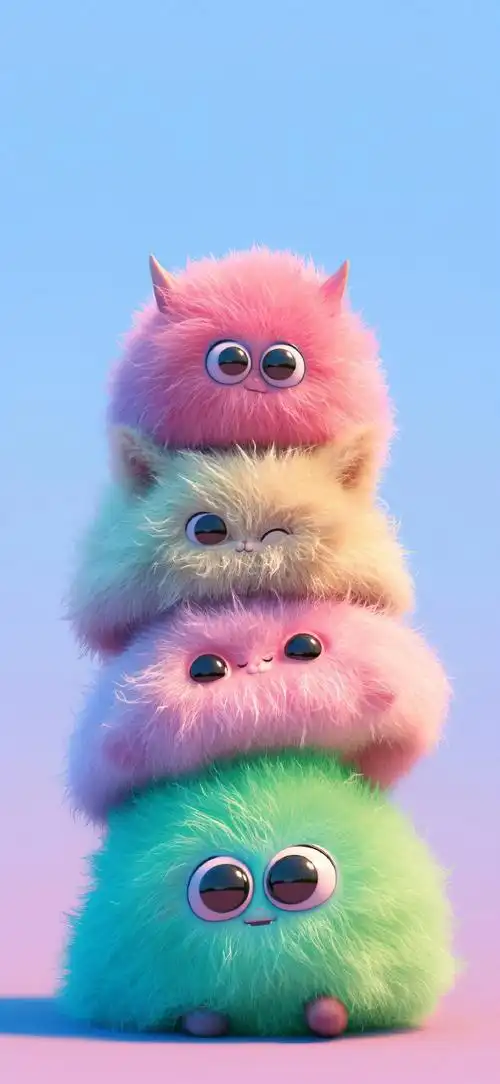 小怪兽 手机壁纸