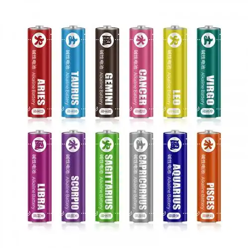 白象碱性干电池5号7号共24粒