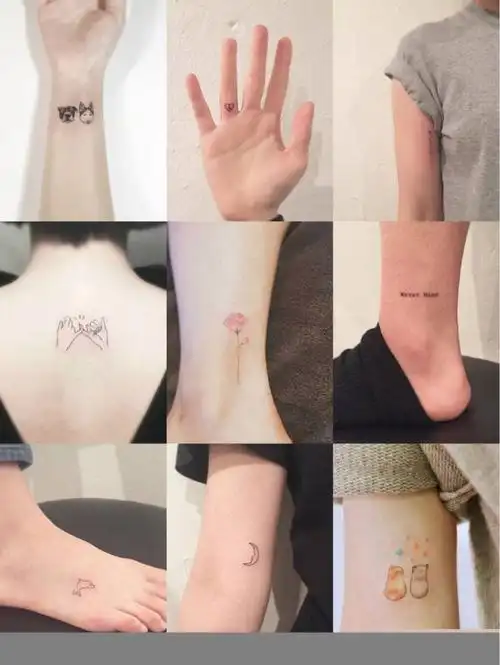 纹身也清新 | 女生迷你小纹身,纹了不怕被妈妈打系列