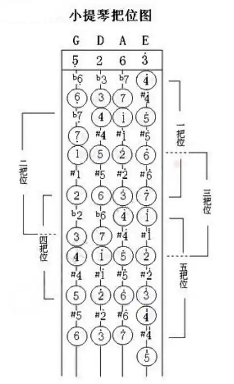 小提琴谱怎么看小提琴入门基础知识