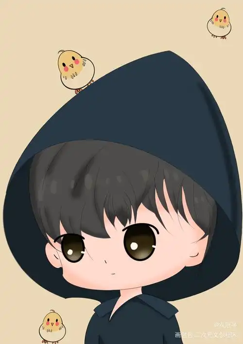 小哥和……_盗墓笔记张起灵q版我要上首推绘画作品