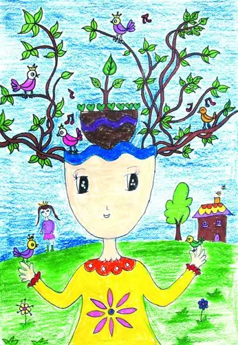 易道教育第三届全国儿童绘画大赛创意奖特等奖作品展