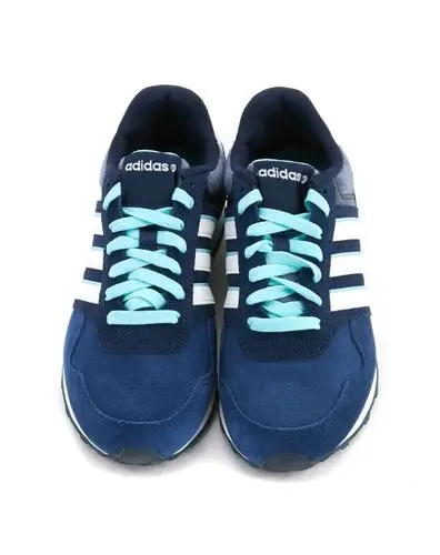 adidas neo&三叶草女款牛津蓝色跑步鞋 neo系列f98277_唯品会