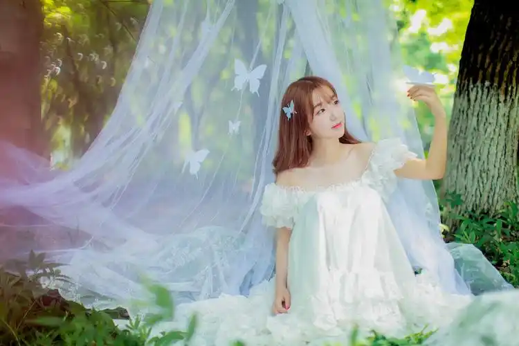 清凉夏日少女写真 清新唯美
