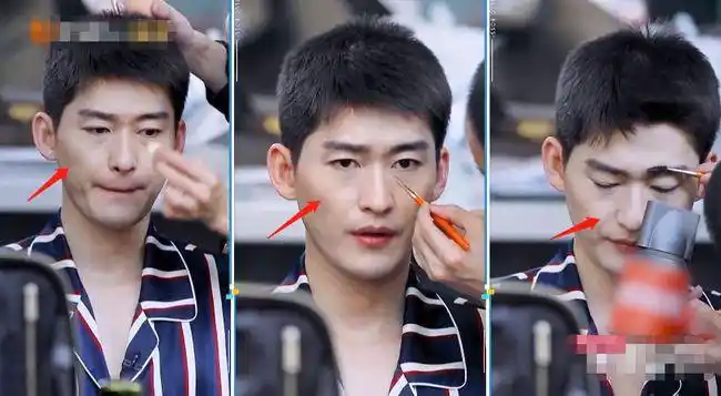 入驻>张翰虽然是单眼皮,不过在化妆师的帮忙下,眼睛也越来越有神韵