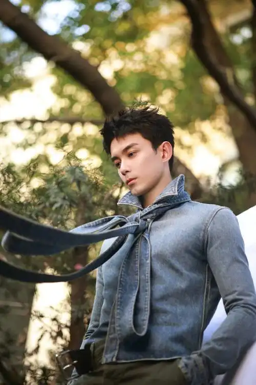 吴磊巨型蝴蝶结##明星时尚