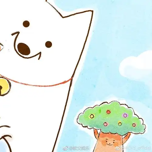 王源设计的roy6卡通形象剪影,已解锁七块碎片