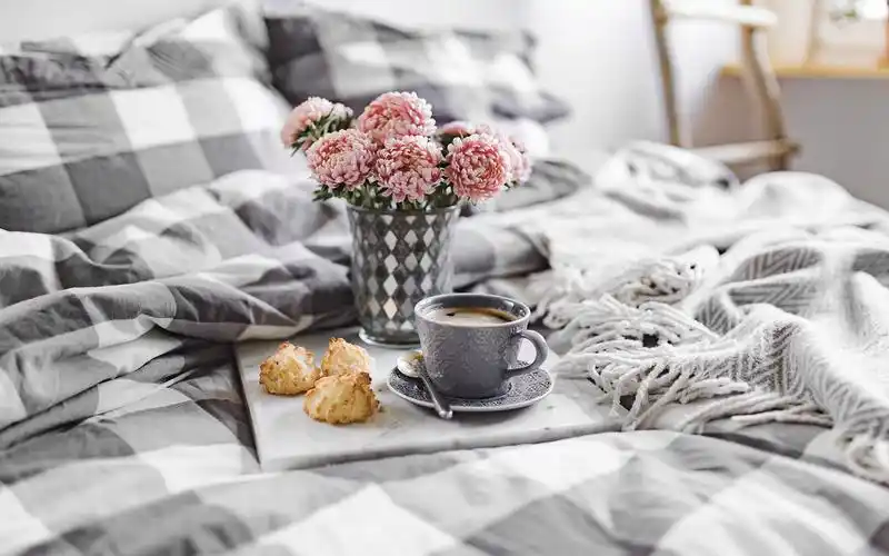 ins风泡芙唯美高清图片桌面壁纸