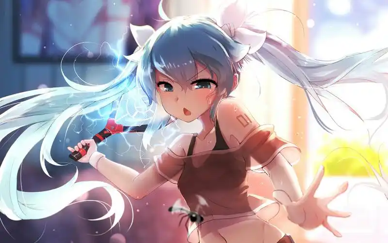 精致唯美动漫美女高清桌面壁纸