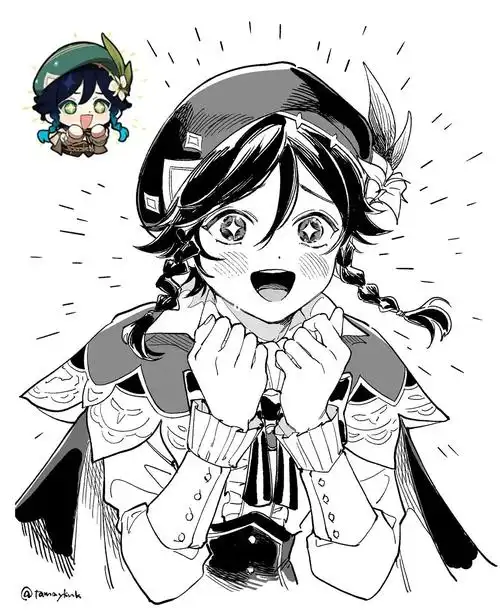 问问大家都是站在哪里抽到的温迪